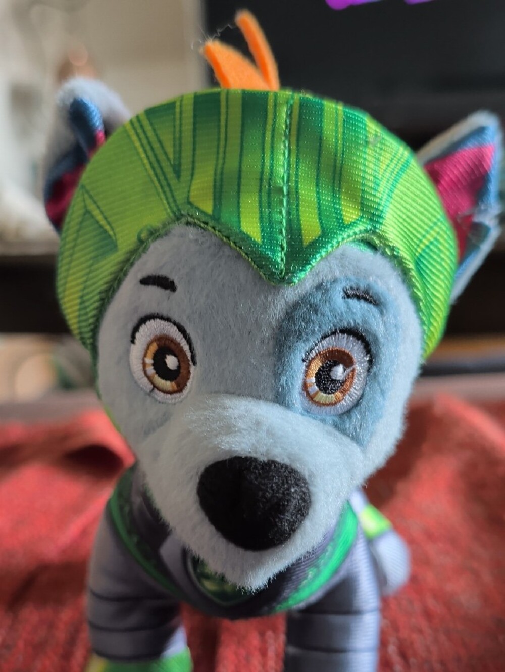 PAW PATROL Dragon KNIGHTS Rocky Puppy Dog Action Figure Plush